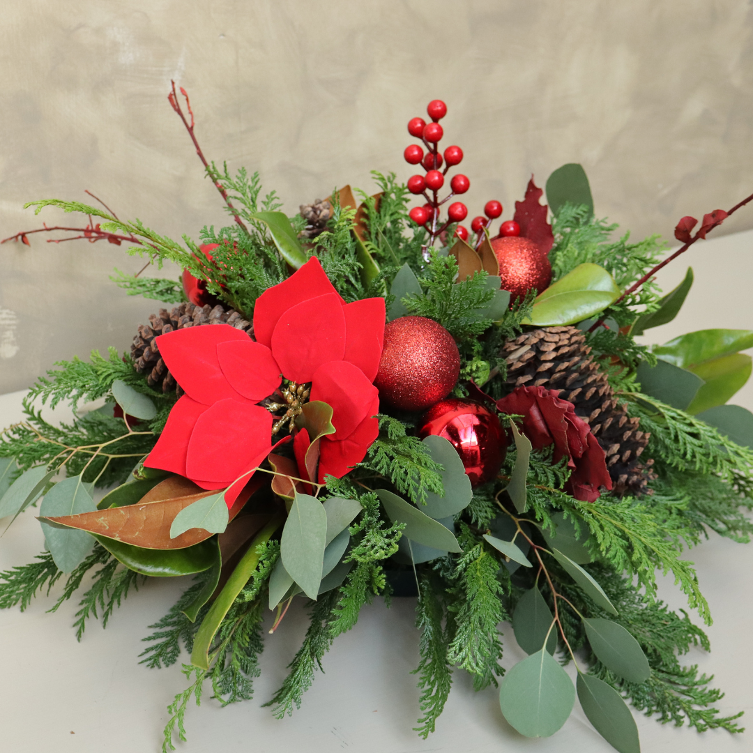 Centro de mesa Belén (mesa redonda y cuadrado)