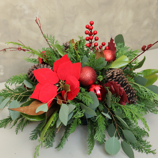 Centro de mesa Belén (mesa redonda y cuadrado)