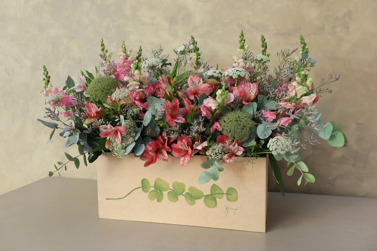 Trinidad - arreglo floral en caja