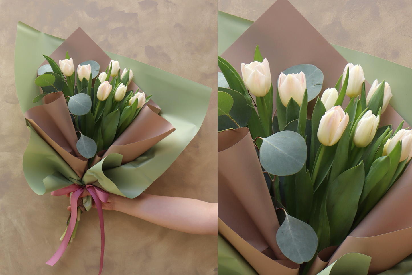 Ramo de 10 tulipanes